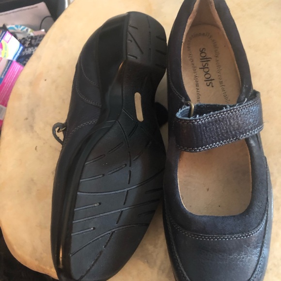 Softspots Mary Jane navy size 7 - Picture 3 of 3
